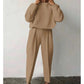 🔥Last day promotion 50% off🔥Women’s Suit Style Long Sleeve T-shirt & Cropped Pants 2 Piece Set