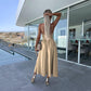 Women’s Spaghetti Straps High Slit Dress🌺Sping sale-49% OFF