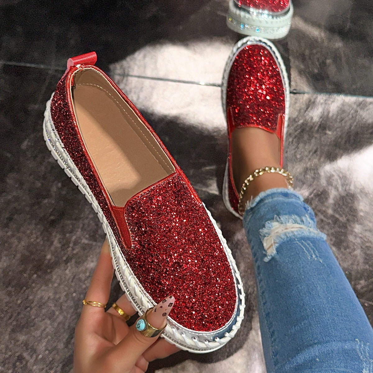 💥2026 Hot Sale 50% OFF💥Women's Casual Comfortable Slip-On Shoes
