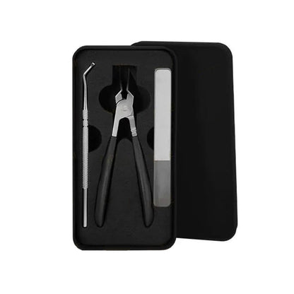 🔥Limited SALE 49% OFF🎁 Anti-Splash 25° Slant Edge Nail Clipper 3-Piece Set