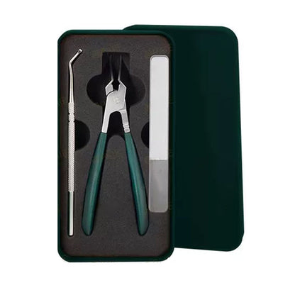 🔥Limited SALE 49% OFF🎁 Anti-Splash 25° Slant Edge Nail Clipper 3-Piece Set