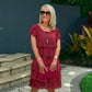 🌸Spring Specials💐 Women's Casual Wave Cut Ruffle Dress