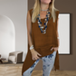 Women’s Sleeveless Tops ＆ Print Pants Two-Piece Set