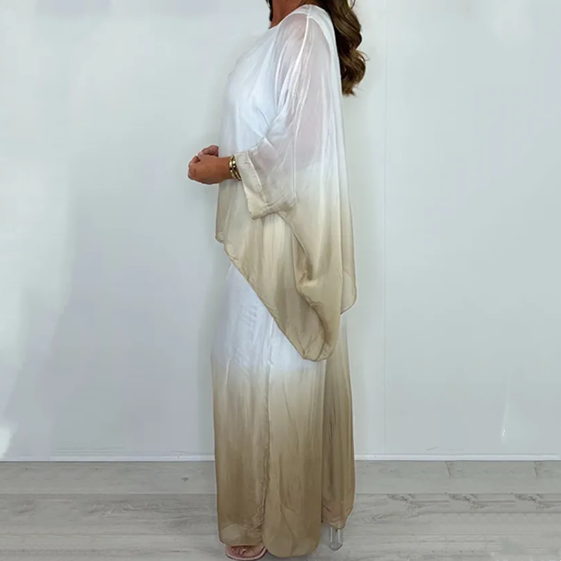 Mesh Mix Dip Dye Loose Flowy Top & Trouser Set🌺BUY 2 GET FREE SHIPPING