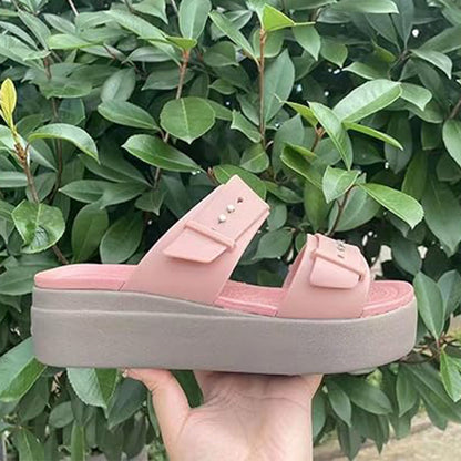 🥿New arrival 50% OFF!🤍Women's Comfortable Flat Platform Flat Sandals
