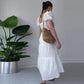 Women's Flowy Jacquard Square Neck Dress【FREE SHIPPING】