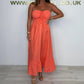 💥Special Sale 49% OFF💃Women's Strapless Maxi Dress