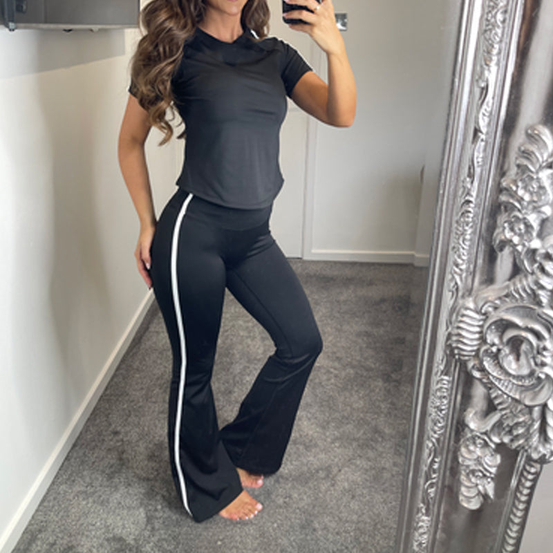 Solid Color Sports 2-Piece Set