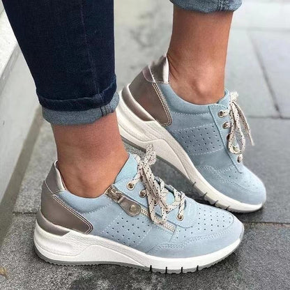 Women's Comfort Side Zipper Shoes