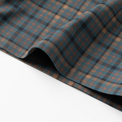 Men’s Casual Plaid Short Sleeve Shirt（50% OFF）