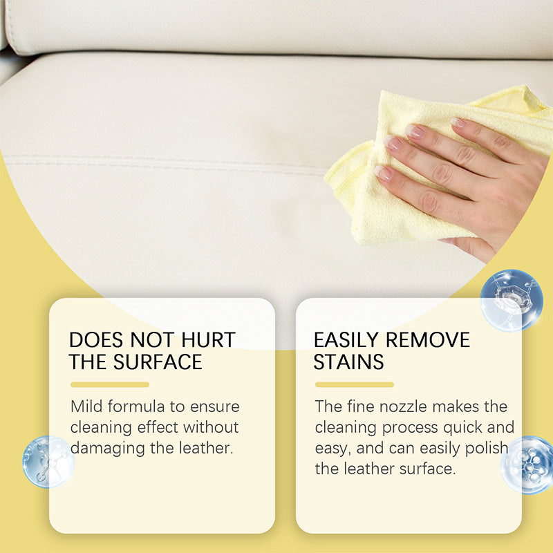 ✨Multifunctional strong deep cleaning, refurbishing leather cleaner【 Buy 2 Get 1 Free 】