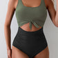 🥳2026 HOT SALE🥳💞50K+ SOLD!👵🌊 50% OFF! Ruched Tie-Knot Swimsuit – Tummy control, stylish knot front. Comfortable & flattering for holidays. Feel confident at the beach. 🩱🌸