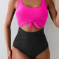 🥳2026 HOT SALE🥳💞50K+ SOLD!👵🌊 50% OFF! Ruched Tie-Knot Swimsuit – Tummy control, stylish knot front. Comfortable & flattering for holidays. Feel confident at the beach. 🩱🌸