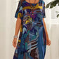 ⏰Limited-time discount🌴Flowing dress in bright tropical colors💯