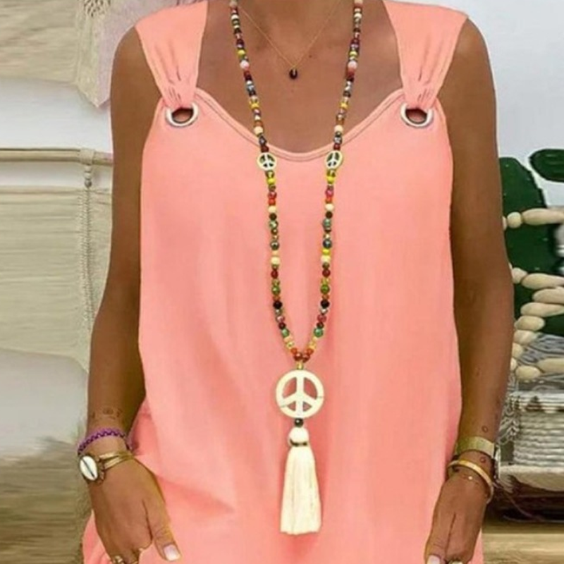 Sleeveless Tank Top and Shorts 2-Piece Set