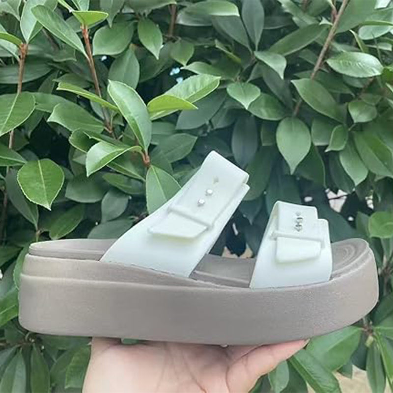 🥿New arrival 50% OFF!🤍Women's Comfortable Flat Platform Flat Sandals