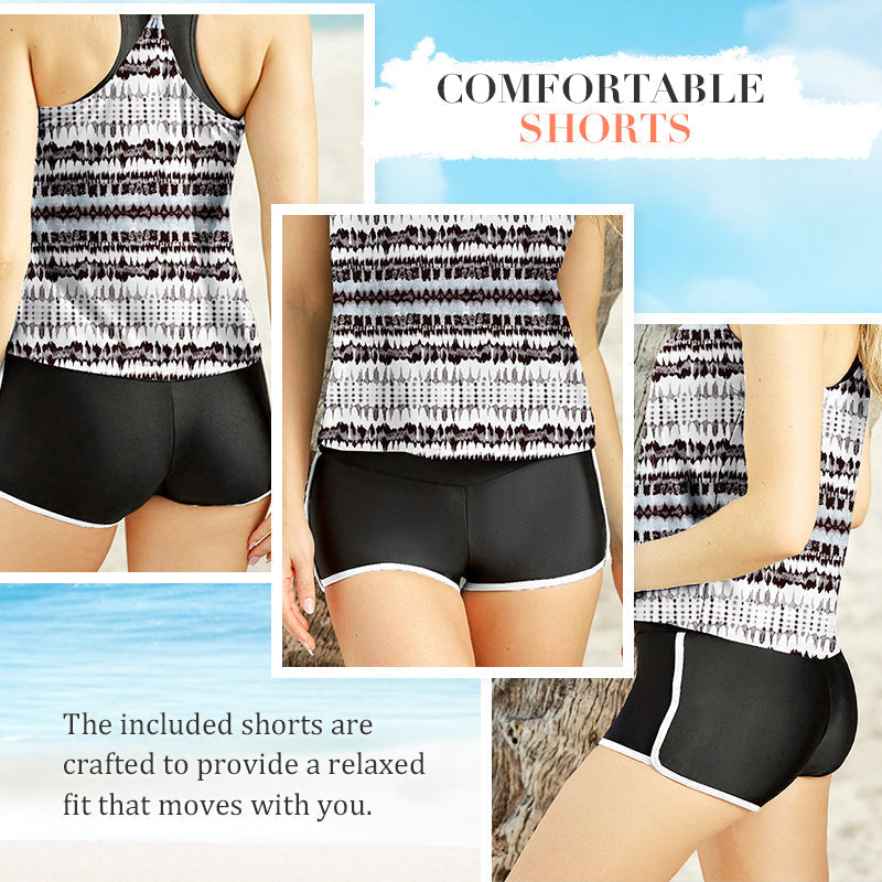 🔥LAST DAY SALE 50% OFF!!🎁Women's Comfortable Printed Bikini 3-Piece Set
