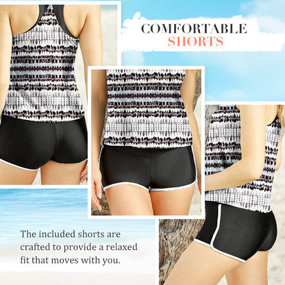 🔥LAST DAY SALE 50% OFF!!🎁Women's Comfortable Printed Bikini 3-Piece Set