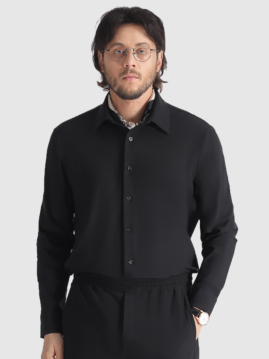 👑Men's TriProof Stretch Iron-free Shirts💥【Buy three and get an additional 15% discount.】🚀