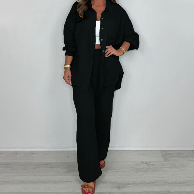 💜 Holiday Specials - 50%OFF 💜High Quality Women's Casual Fashion Two-Piece Set