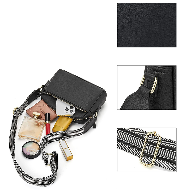 Women's Multi-Pocket Crossbody Bag