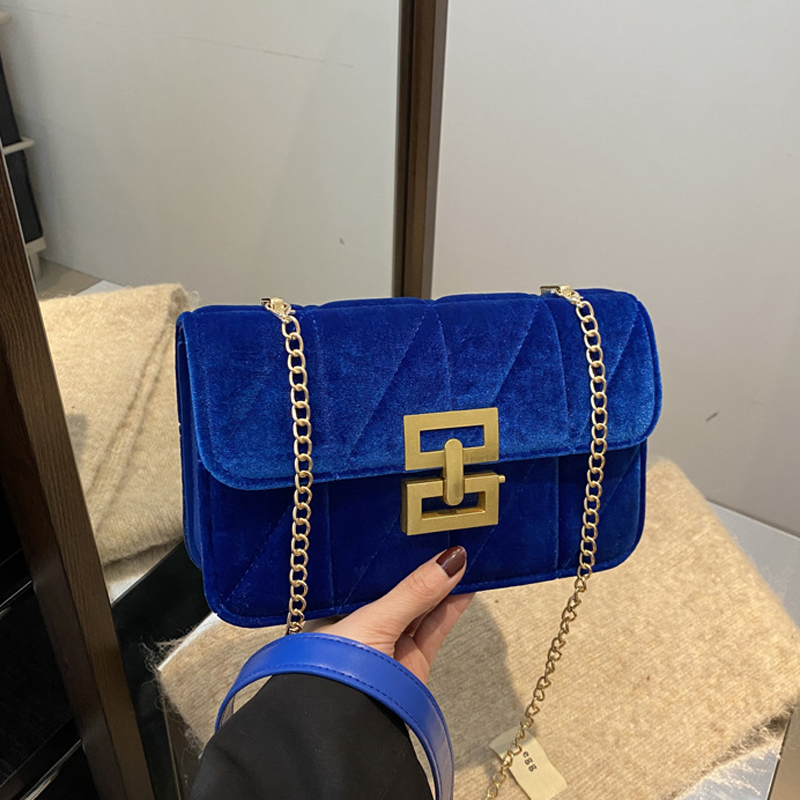 Fashion Chain Strap Quilted Square Bag