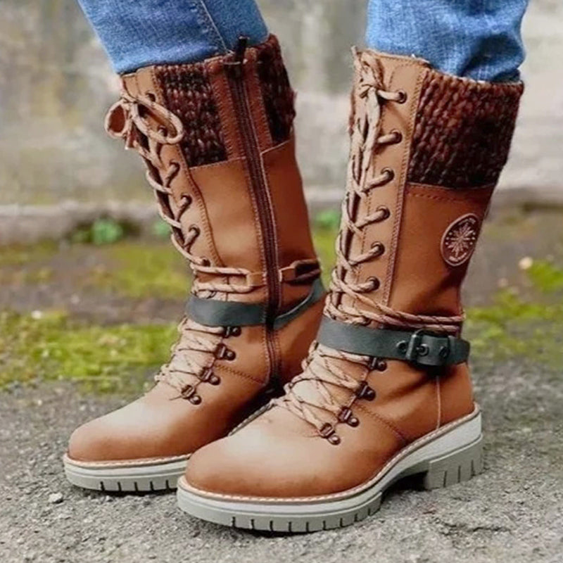 🎁Hot Sale 49% OFF🔥Women's Waterproof Knee Snow Boots👢