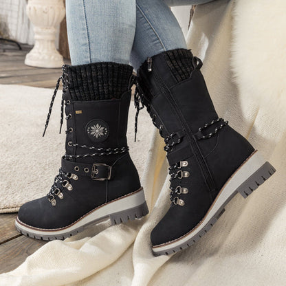 🎁Hot Sale 49% OFF🔥Women's Waterproof Knee Snow Boots👢