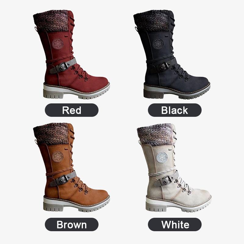 🎁Hot Sale 49% OFF🔥Women's Waterproof Knee Snow Boots👢
