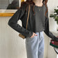 Chic Striped Long Sleeve Top