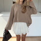 Chic Striped Long Sleeve Top