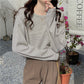 Chic Striped Long Sleeve Top