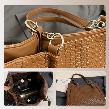 🍂Women's Synthetic Leather Tote Bag