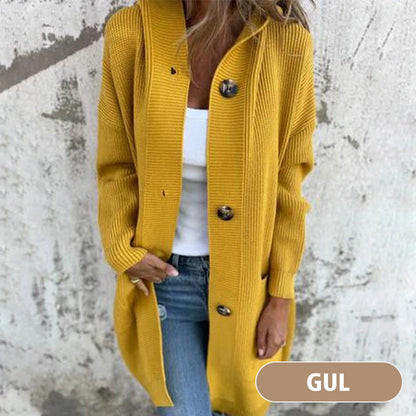 🍂Autumn Special Offer 50% OFF💓Women's Button-Down Hooded Cardigan