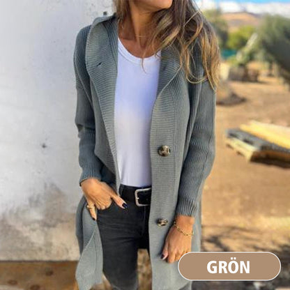 🍂Autumn Special Offer 50% OFF💓Women's Button-Down Hooded Cardigan