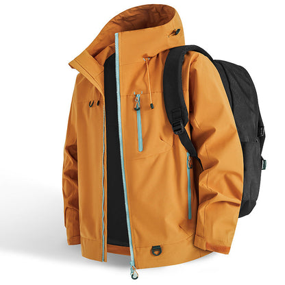 📢📢50% OFF !!!⏰Outdoor Waterproof Sports Hooded Jacket