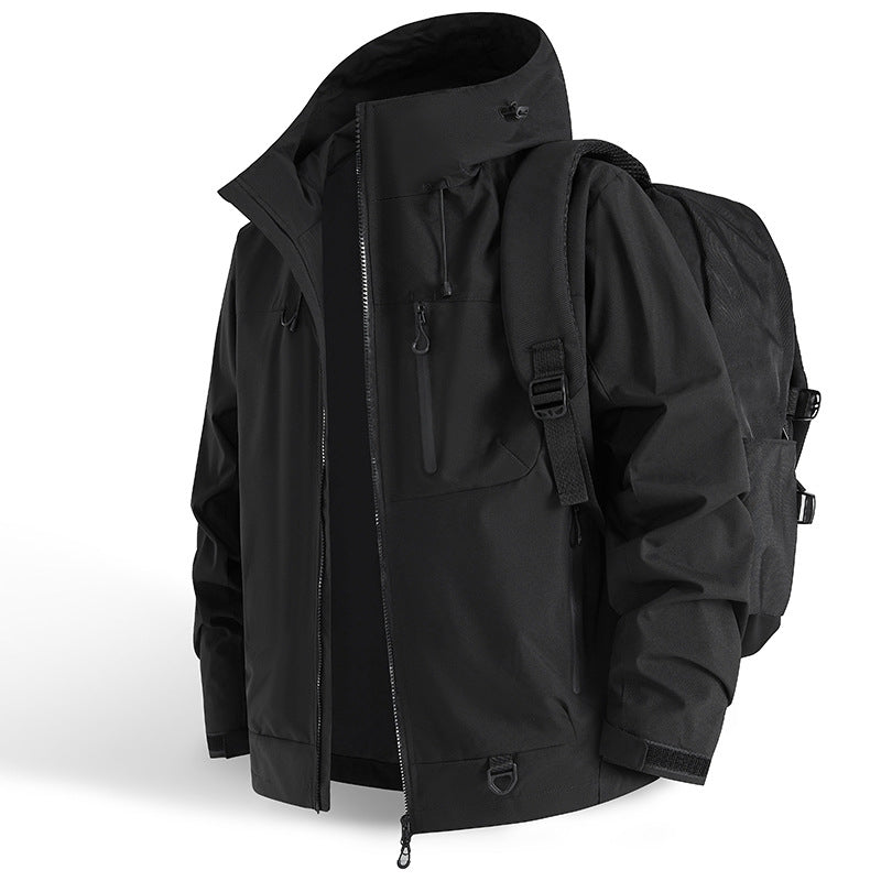 📢📢50% OFF !!!⏰Outdoor Waterproof Sports Hooded Jacket