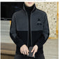 Men's Fashion Standing Collar Plush Jacket