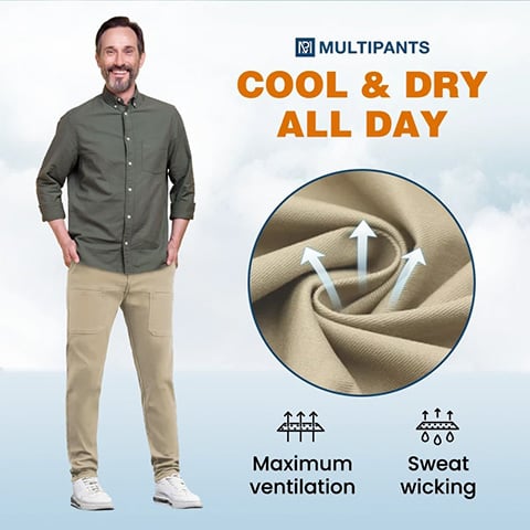 🎁New arrival 72% OFF💥 MultiPants – High-Stretch, Multi-Pocket Durable Cargo Pants | Built for Movement & Everyday Utility 🎒