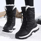 Women’s Warm Ankle-High Lace-Up Snow Boots【FREE SHIPPING】