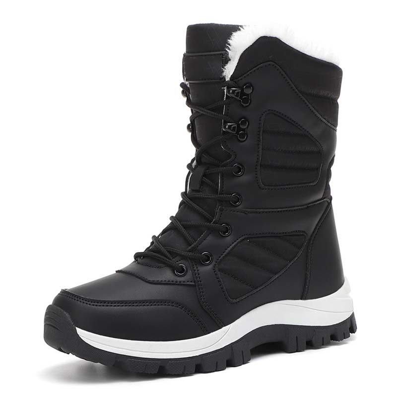 Women’s Warm Ankle-High Lace-Up Snow Boots【FREE SHIPPING】