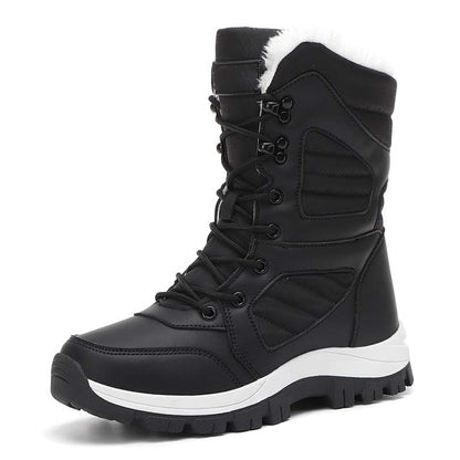 Women’s Warm Ankle-High Lace-Up Snow Boots【FREE SHIPPING】