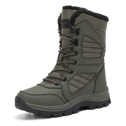 Women’s Warm Ankle-High Lace-Up Snow Boots【FREE SHIPPING】