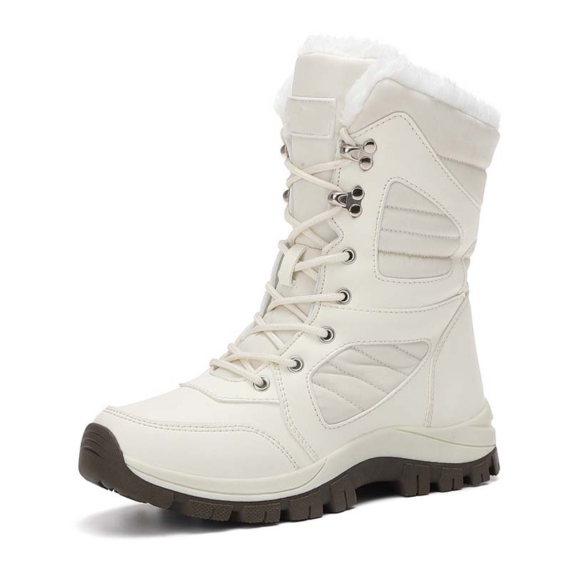 Women’s Warm Ankle-High Lace-Up Snow Boots【FREE SHIPPING】