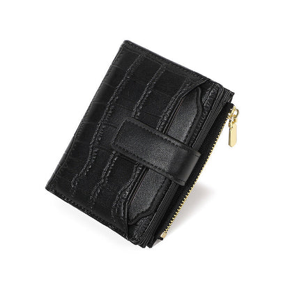 👛 50% OFF NOW! 💖 Women's Compact Solid Color Wallet - Slim Design with Multiple Card Slots, RFID Protection & Coin Pocket 🌸📦