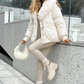 Fashion Padded Coat with Faux Fur Collar【FREE SHIPPING】