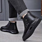 Men’s Cozy Thermal High-Top Slip-On Boots