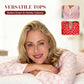 🔥Today Specials-Women’s Heart-Printed Button-Down Long-Sleeve Pajama Sets