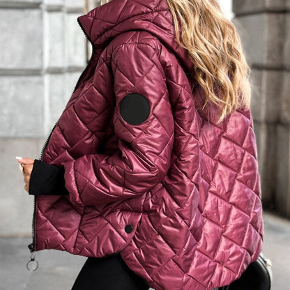 🖤 Limited time offer 🔥 55% off🔥Warm and casual cotton hooded jacket for women