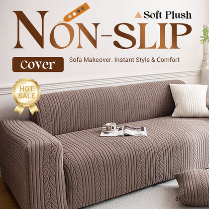 Washable Stretch Couch Cover with Pillowcase